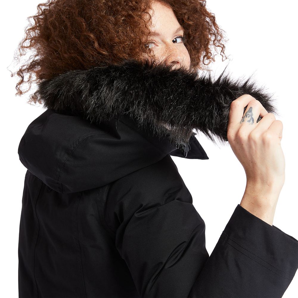 Parka Feminino - Timberland Impermeavel Parka - JAMEF8364 - Pretas